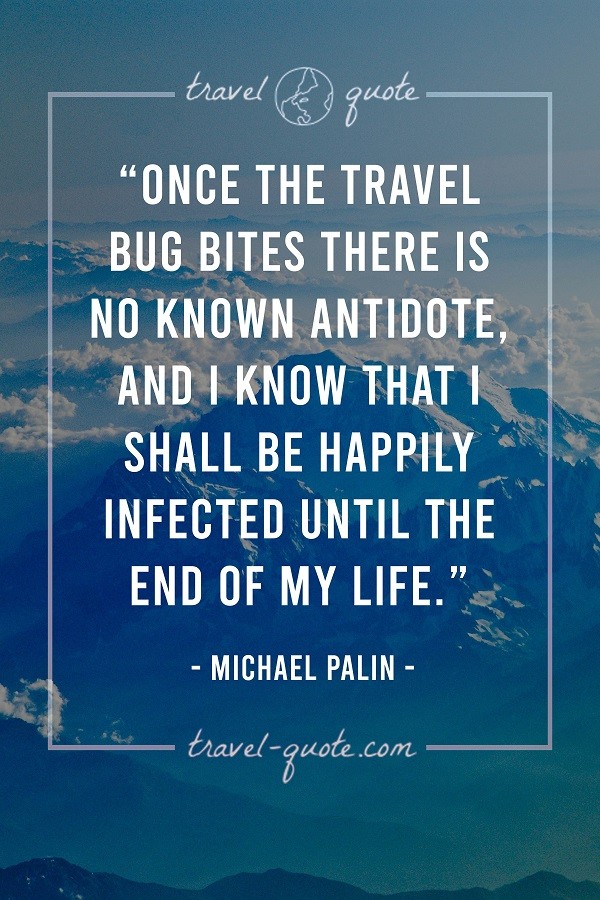 travel bug saying